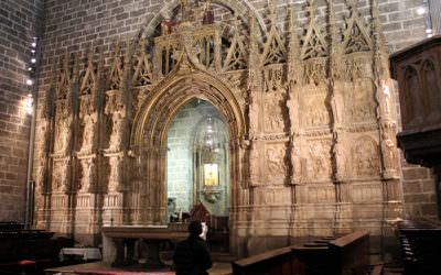 La catequesis bíblica del retablo del Santo Cáliz