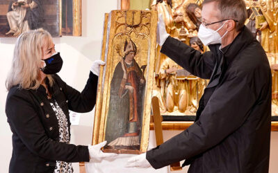 El Museo expondrá una tabla de San Blas del s.XV, superviviente del incendio de 1936